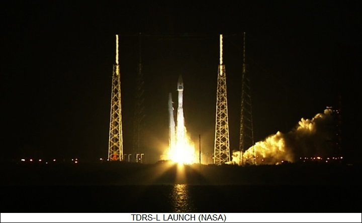 TDRS-L launch
