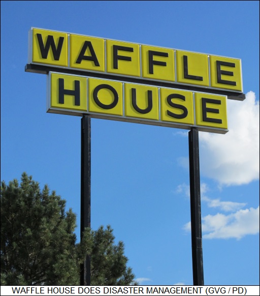 Waffle House does disaster management