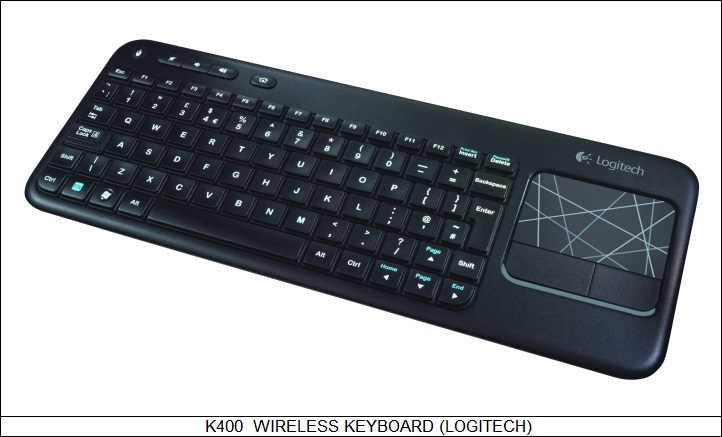 Logitech K400 wireless keyboard