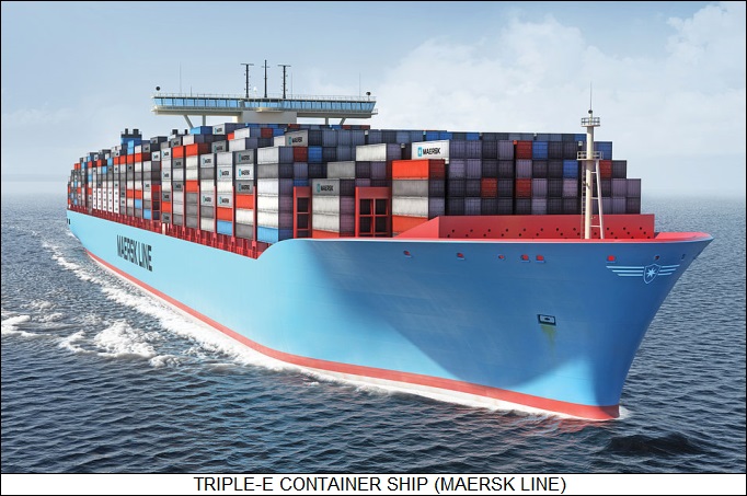 Maersk Triple-E container ship
