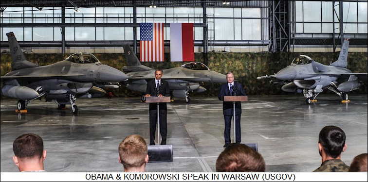 Obama & Komorowski in Warsaw