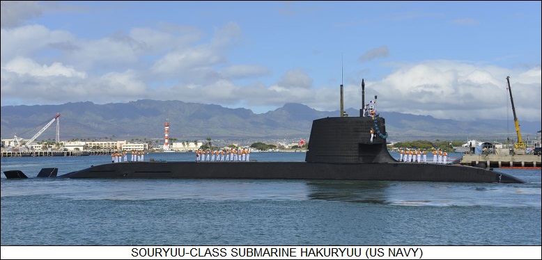 SOURYUU-class submarine HAKURYUU
