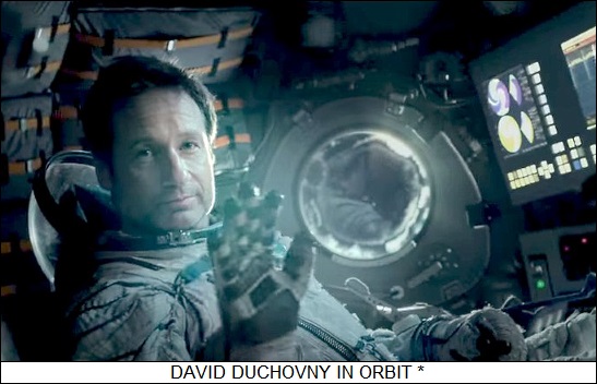 David Duchovny in orbit