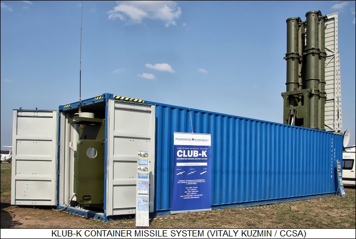 Klub-K Container Missile System