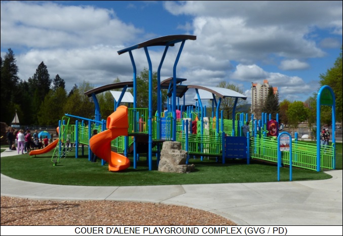 Couer d'Alene playground complex