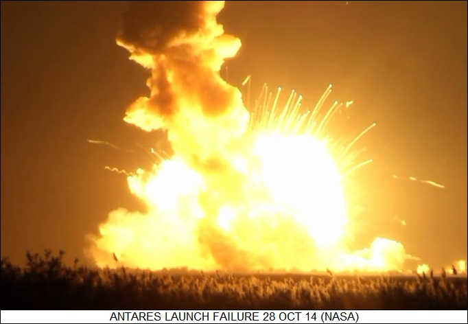 Antares launch failure, 28 October 2014