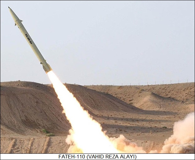Fateh-110 tactical ballistic missile