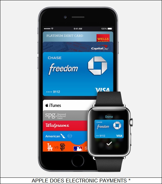 Apple does electronic payments