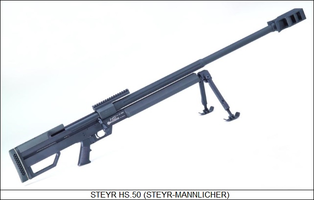 Steyr HS.50 rifle