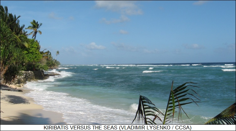 Kiribatis versus the sea