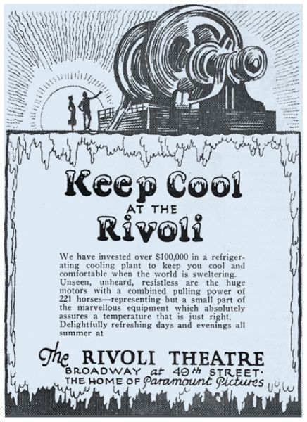 Rivoli air conditioning ad