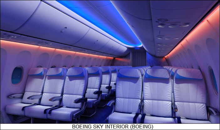 Boeing Sky interior