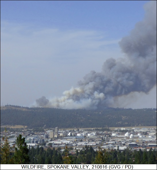 Spokane fire, 21 October 2016
