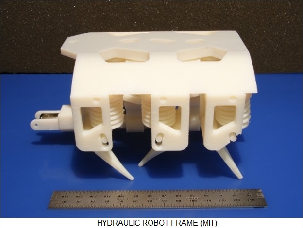 MIT hydraulic robot frame