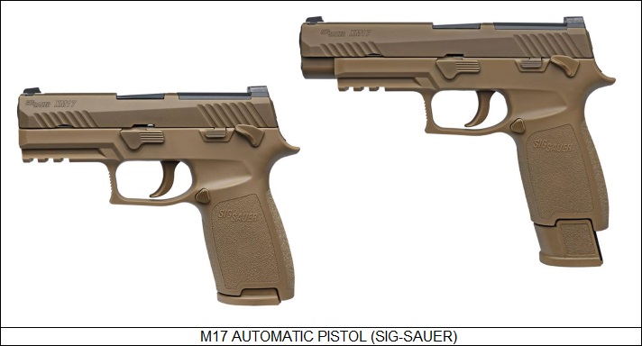M17 automatic pistol