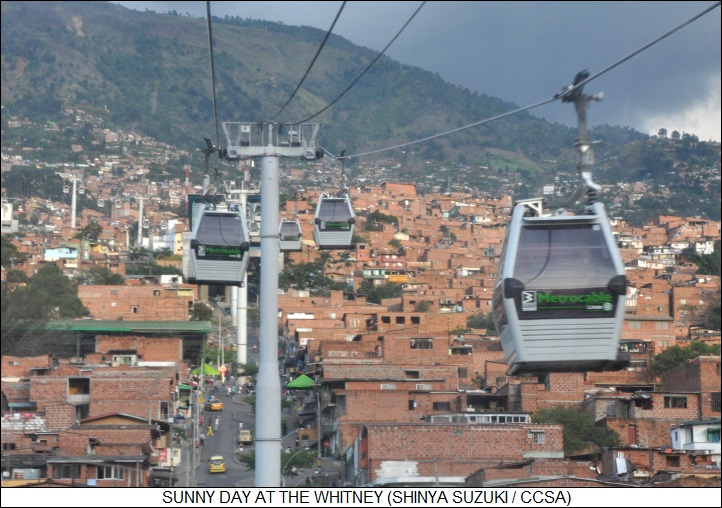 Medellin aerial tramway