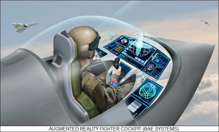 AR fighter cockpit