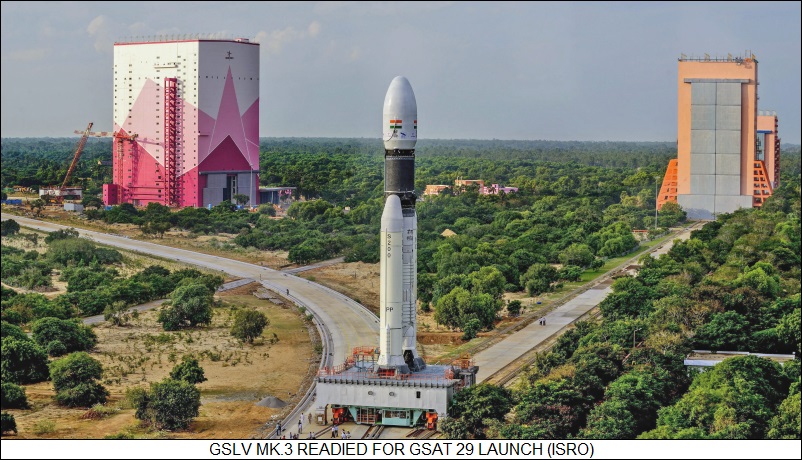 GSAT 29 being readied for launch