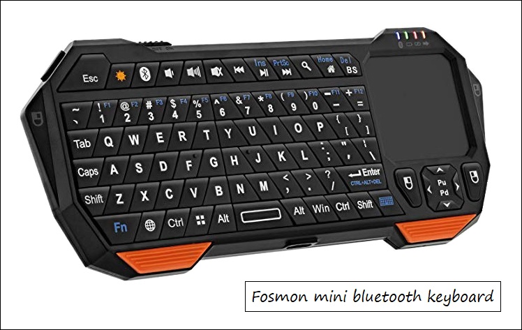 Fosmon mini bluetooth keyboard