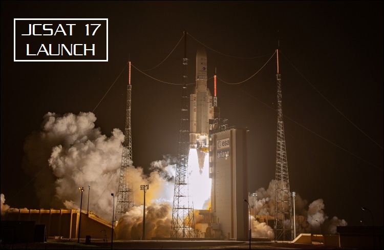 JCSAT 17 launch