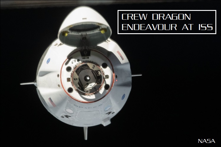 Dragon Crew Endeavour at ISS
