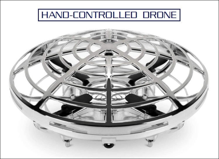 hand-controlled drone