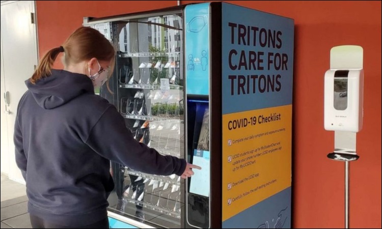 COVID-19 test vending machine