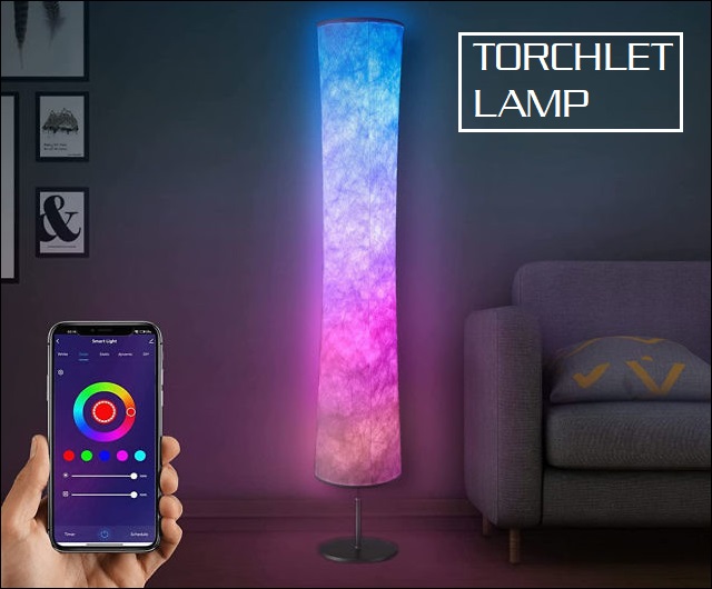 Torchlet lamp