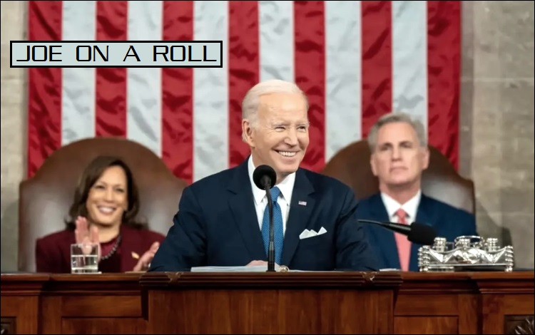 Joe on a roll