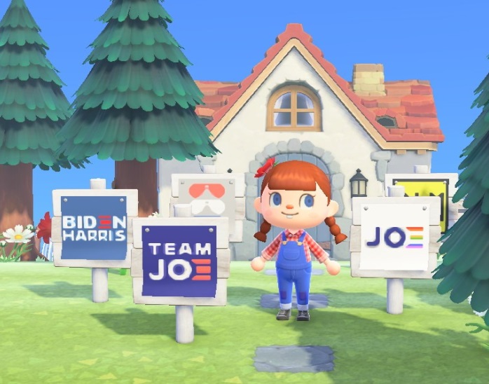 ANIMAL CROSSING does Biden