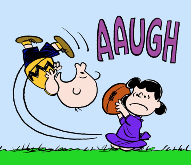 Lucy & the football