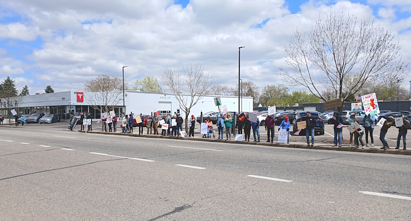 Loveland demonstration 19 apr 25