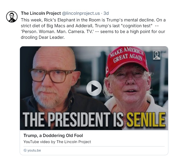 Rick Wilson V crazy Trump