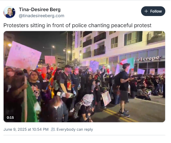 LA demonstrations