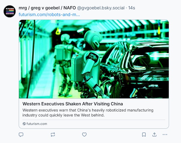 Chinese factory automation