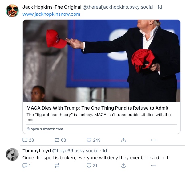 MAGA dies with Trump