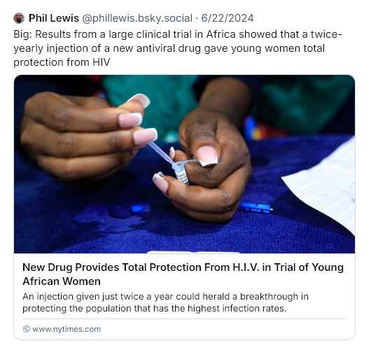 HIV PrEP injection
