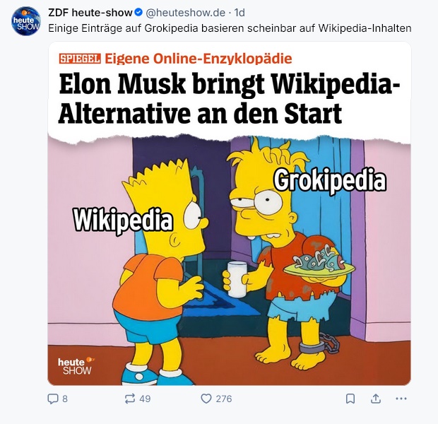 Grokipedia V Wikipedia